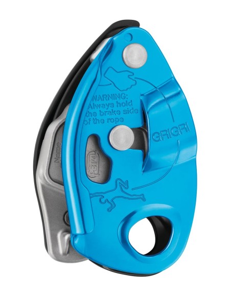 Pack Crag Crag Classic Standard 9.5mm (80m) Bleu-Blanc + Grigri - Mammifère/ Petzl