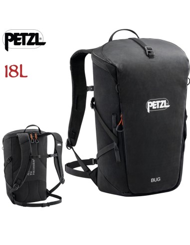 Mochila escalada Bug 18L (BlacK)- Petzl