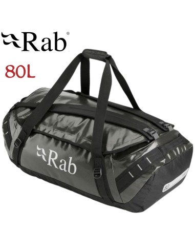 Sac d'expédition 80L (ardoise noire) - Sac de voyage - Rab