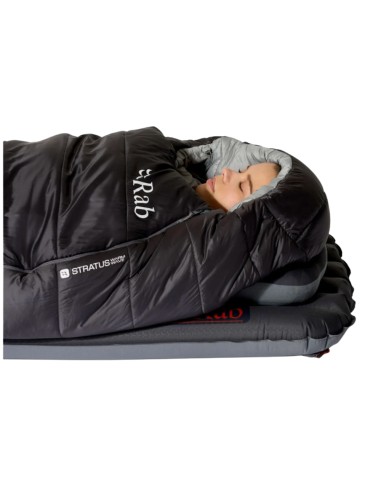 Radeon 0 Femmes LZ régulière (Dark Fig Green/Graphene) - Sac de couchage synthétique Femmes - Rab