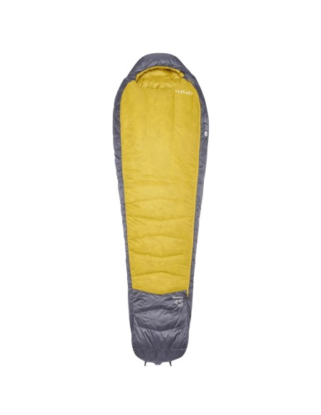 Neutrino -6 LZ régulier (Graphene/Dark Pollen) - Sac de couchage en stylo léger - Rab