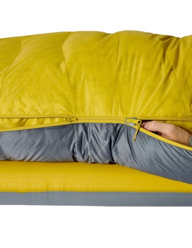 Neutrino -6 LZ régulier (Graphene/Dark Pollen) - Sac de couchage en stylo léger - Rab