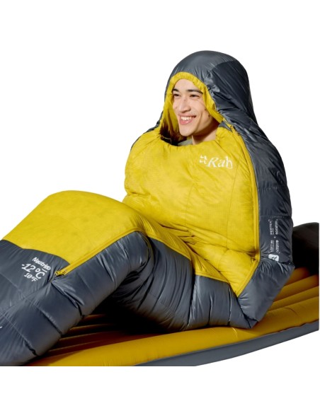 Neutrino -6 LZ régulier (Graphene/Dark Pollen) - Sac de couchage en stylo léger - Rab