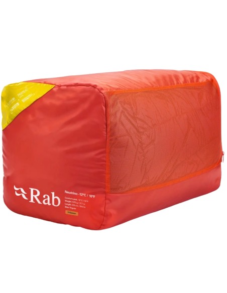 Neutrino -6 LZ régulier (Graphene/Dark Pollen) - Sac de couchage en stylo léger - Rab