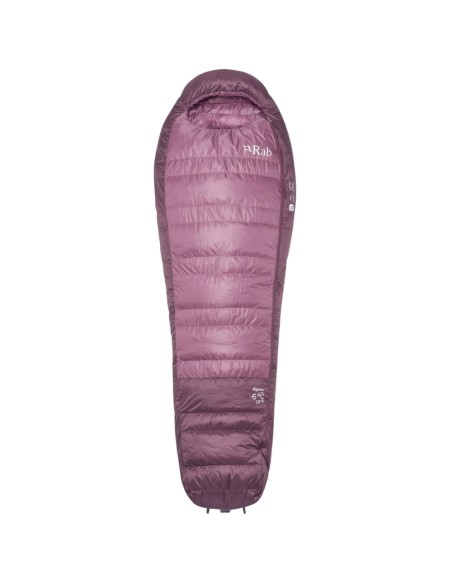 Alpine -6 Femmes LZ régulière (Iris/Dark Iris) - Stylo léger sac de couchage - - Oui