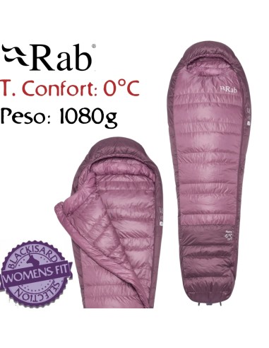 Alpine -6 Femmes LZ régulière (Iris/Dark Iris) - Stylo léger sac de couchage - - Oui