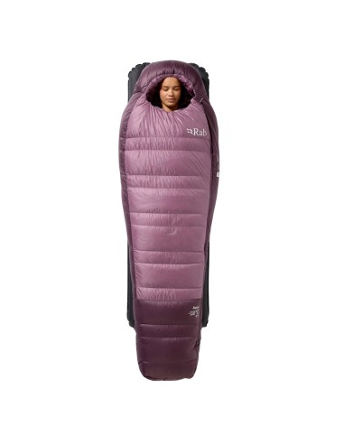 Alpine -6 Femmes LZ régulière (Iris/Dark Iris) - Stylo léger sac de couchage - - Oui