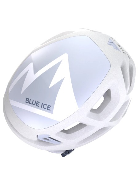Blast Helmet (White) - Casco ligero para escalada y alpinismo - Blue Ice
