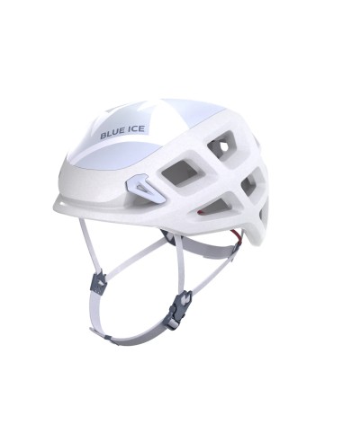 Casque Blast (Blanc) - Coque légère pour l'escalade et l'escalade - Blue Ice