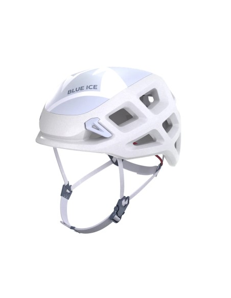 Casque Blast (Blanc) - Coque légère pour l'escalade et l'escalade - Blue Ice