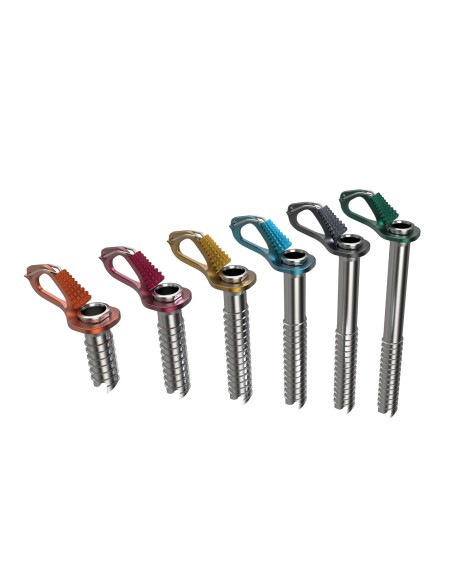 Vis à glace Aero (Orange) 7 cm - Tornillo avec manivelle - Blue Ice