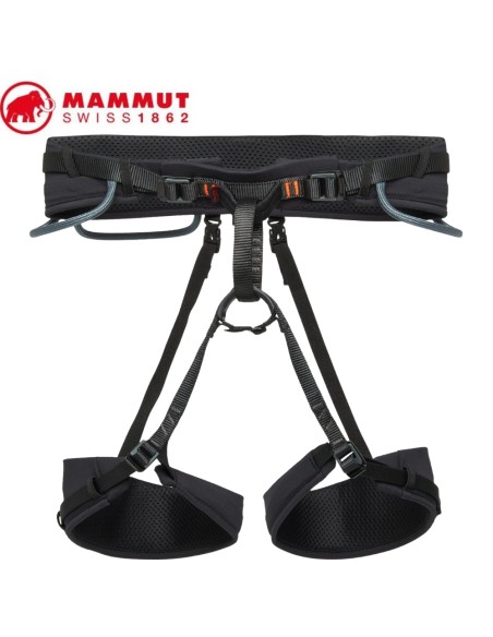 Ophir 4 Diapositive (Noir/Strata) - Harnais réglable 4 boucles - Mammut