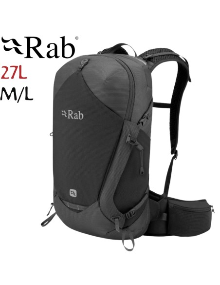 Protium 27L Moyen/Grand (Antracite) - Sac à dos multiactivité unisexe - Rab