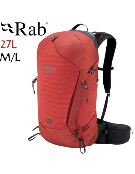 Protium 27L Moyen/Grand (Rouge tuscan) - Sac à dos multiactivité unisexe - Rab