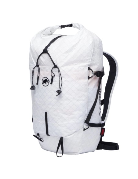 Eiger Nordwand 28L (Blanc) - Sac à dos alpin extrêmement résistant et léger - Mammut