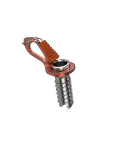 Aero Ice Screw (Orange) 7 cm - Tornillo de hielo con manivela - Blue Ice 2