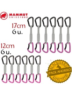 Pack 12 dégaines Workhorse Keylock (Silver - Pink) - Mammut 2