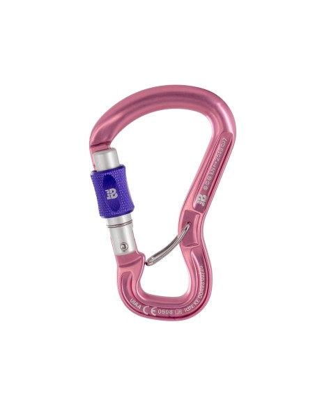 Orient Express (Pink) - Mosqueton fileté avec antigiro - Beal