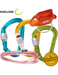 Pack reunión 120cm con reverso - Petzl/Edelrid/Blue Ice