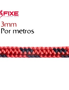Cordon auxiliaire 3mm (en mètres) (Négro/Rojo) - Cool