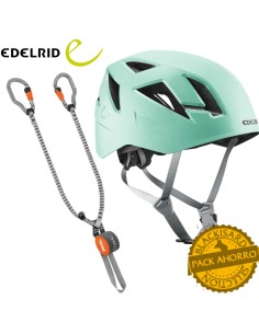 Pack disipador Petzl Scorpio + casco zodiac de Edelrid