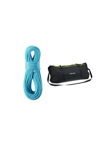 Pack Grigri PLUS + cuerda Edelrid Boa (70m) + bolsa liner