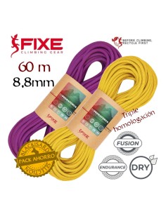 Pack de 2 chaînes triple homologation Refroidir Pedraforca 8,8mm 60m.