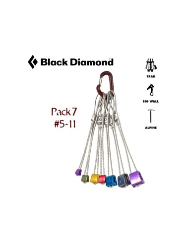 Jeu de 7 Fisureros Diamant noir