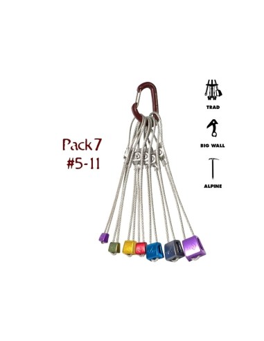 Jeu de 7 Fisureros Diamant noir