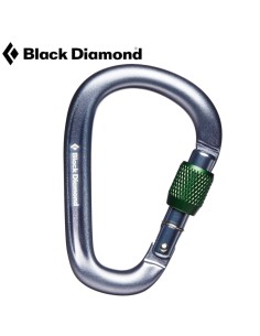 Mosquetão Pearlock Porte à vis - Mosquée filée ultra-verso - Diamant noir