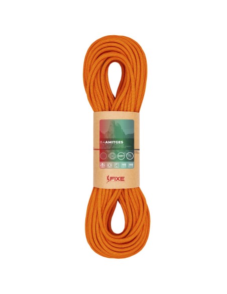 Pack 2 Amitges 8.4mm DRY Endurance (Blue/Orange) (60m) - Cuerda doble y gemela - Fixe/Roca
