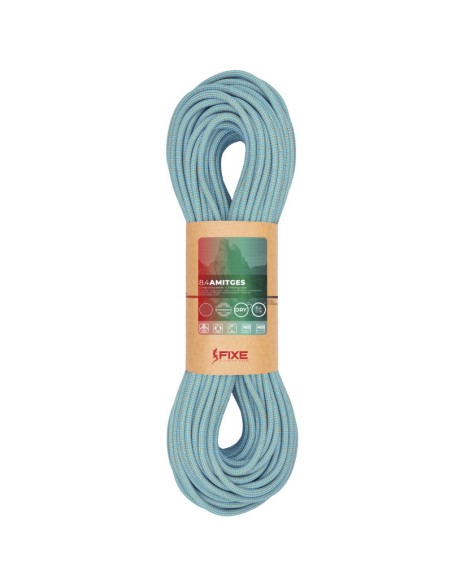 Pack 2 Amitges 8.4mm DRY Endurance (Blue/Orange) (60m) - Cuerda doble y gemela - Fixe/Roca