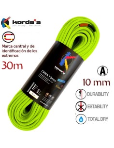 Dana 10 Canyons (30m) - Corde semi-statique type A - Kordas