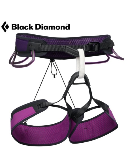 Arnês Zone Homme (Piton Purple) - Arnes pour escalade - Diamant noir