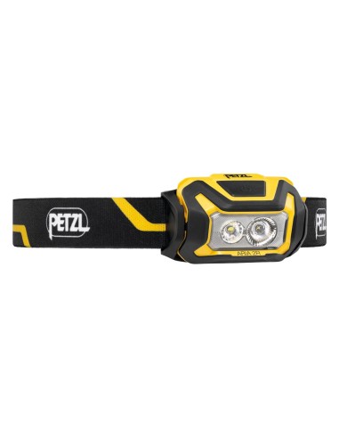 Aria 2R (Negro/Amarillo) - pince à lumière avant (IP67) de 625 lumens - Petzl