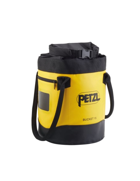 Bucket 30L (Rojo) - Saca autoportante de mediana capacidad - Petzl