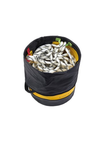Bucket 30L (Rojo) - Saca autoportante de mediana capacidad - Petzl