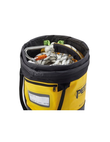 Bucket 30L (Rojo) - Saca autoportante de mediana capacidad - Petzl
