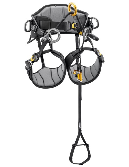 Kit Knee Ascent - Kit completo para ascenso en técnica SRS, integrable en un arnés de poda - Petzl