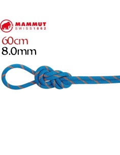 Alpine Dry 8.0 (Neon Green/ Vibrant Orange) (60m) - Cuerda doble y gemela - Mammut