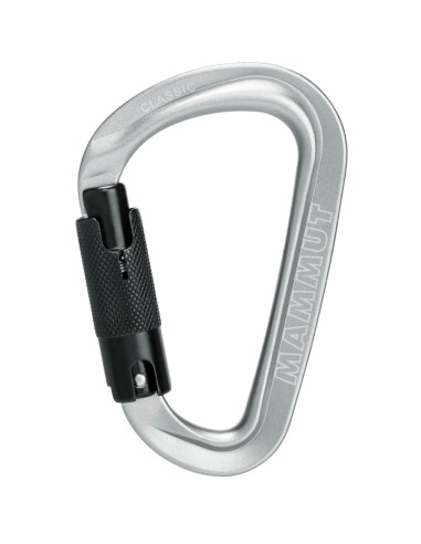 Mosquetão Classic HMS Twist Lock Plus (gris clair) - Mammut