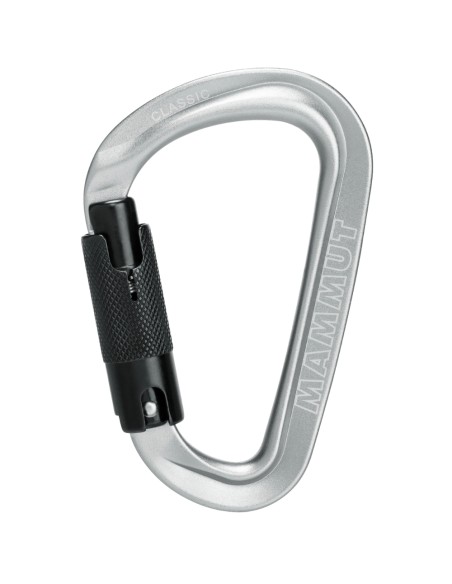 Mosquetão Classic HMS Twist Lock Plus (gris clair) - Mammut