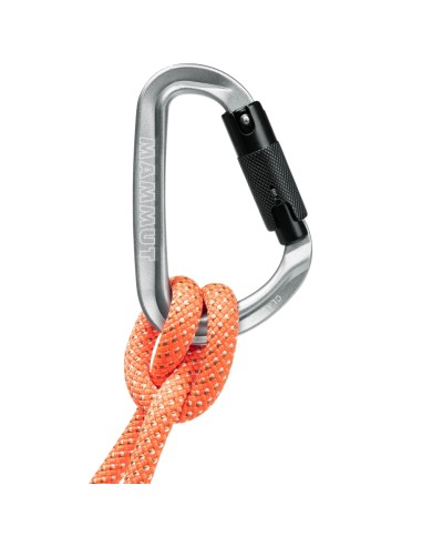 Mosquetão Classic HMS Twist Lock Plus (gris clair) - Mammut