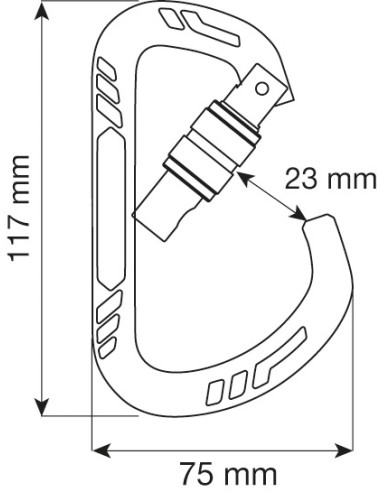 Guide XL Lock (Blue) - Mosque à charge élevée - Camp