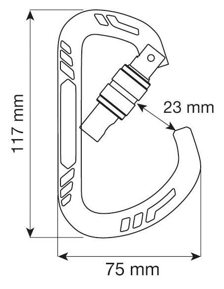 Guide XL Lock (Blue) - Mosque à charge élevée - Camp