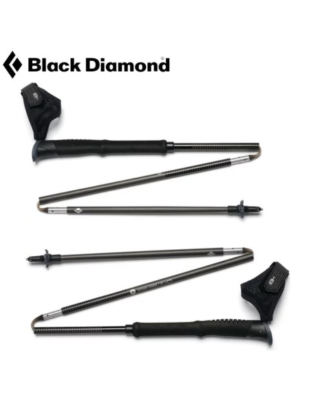 Distance carbon Z FKT poles (par) - Bastones running ultraligeros - Black Diamond