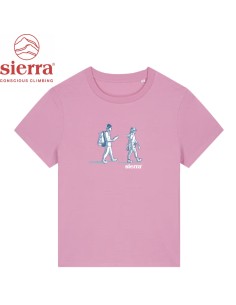 T-shirt Woman Ropeday (Bubble Pink) - Camiseta manga corta -  Sierra