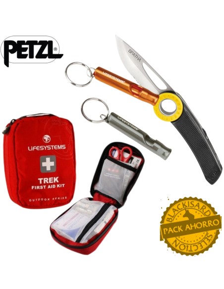 Pack botiquín, silbato et navaja - Edelrid/Petzl/LifeSystems