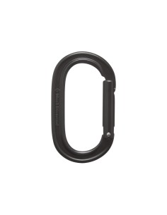 Carabine Ovale Keylock (Noir) - Black Straight squelette symétrique - Black Diamond 2
