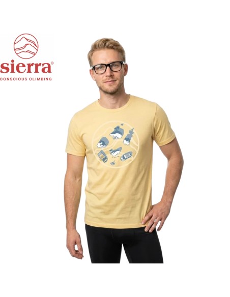 T-shirt Men Orto Climb (Nispero) - Camiseta manga corta -  Sierra